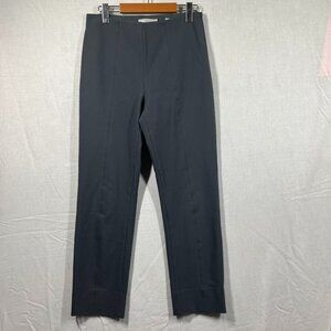 Vince Pants Womens Large Gray Cotton Blend Stretch Career Casual Comfy